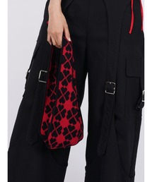 PAMEO POSE | 【ZOZOTOWN限定】Pixel Clover knit bag/ピクセルクローバーニットバッグ(トートバッグ)