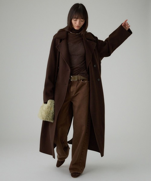 ☆バビロン☆ リバーダブルロングコート リバーダブルロングコート（ステンカラーコート）｜BABYLONE