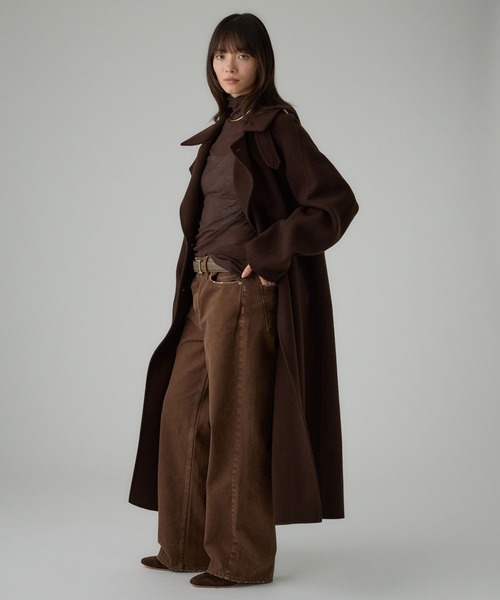 BABYLONE（バビロン）の「リバーダブルロングコート（ステンカラー