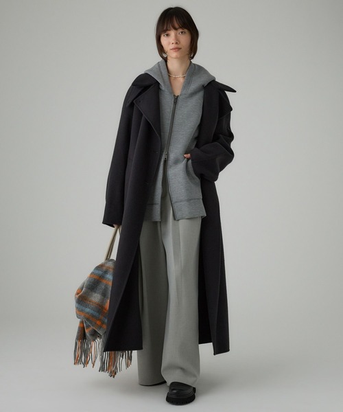 BABYLONE（バビロン）の「リバーダブルロングコート（ステン