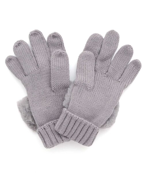 Ampersand（アンパサンド）の「リボン手袋（手袋・キッズ・ピンク/グレー/アイボリー・95/120/140）」の11枚目の写真