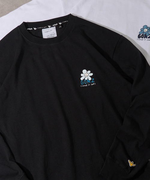(What it isNt)ART BY MARKGONZALES(ワットイットイズント)の「【MARKGONZALES】What it isNt LONG SLEEVE TEE(Tシャツ/カットソー・メンズ・ライトグレー/パープル/エメラルド/ホワイト系1/ブラック系1/ライトグレー系2/ブラック系その他2/ホワイト系その他2・M/L/XL)」の15枚目の写真