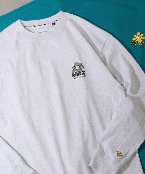 (What it isNt)ART BY MARKGONZALES(ワットイットイズント)の「【MARKGONZALES】What it isNt LONG SLEEVE TEE(Tシャツ/カットソー・メンズ・ライトグレー/パープル/エメラルド/ホワイト系1/ブラック系1/ライトグレー系2/ブラック系その他2/ホワイト系その他2・M/L/XL)」の17枚目の写真