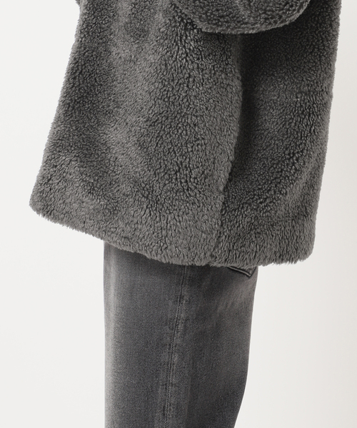 relume journalstandard ノーカラー新品未使用 新色》リバーシブルノーカラーショートコート（ノーカラーコート