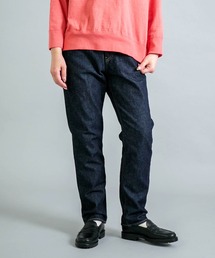 [OMNIGOD womens / オムニゴッド] 10ozデニム 5Pイージーテーパードパンツ