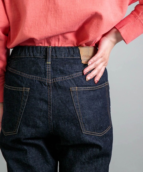 OMNIGOD（オムニゴッド）の「[OMNIGOD womens / オムニゴッド] 10ozデニム 5Pイージーテーパードパンツ（デニムパンツ・レディース・ワンウォッシュ・1/0）」の11枚目の写真