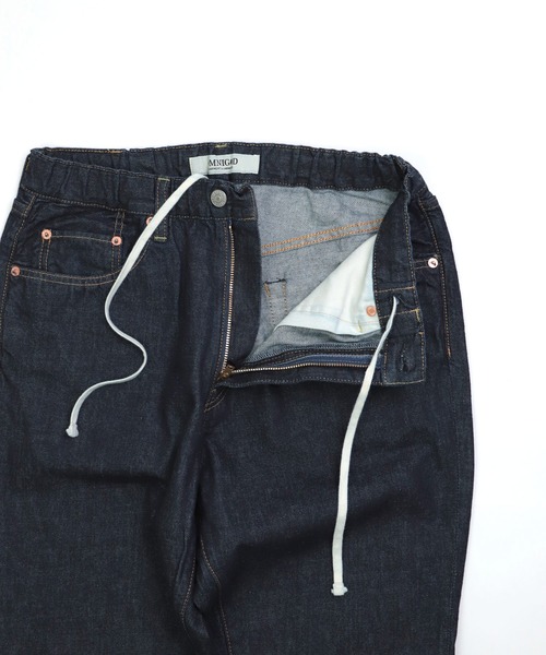 OMNIGOD（オムニゴッド）の「[OMNIGOD womens / オムニゴッド] 10ozデニム 5Pイージーテーパードパンツ（デニムパンツ・レディース・ワンウォッシュ・1/0）」の12枚目の写真