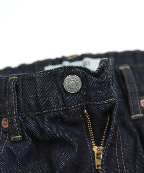 OMNIGOD（オムニゴッド）の「[OMNIGOD womens / オムニゴッド] 10ozデニム 5Pイージーテーパードパンツ（デニムパンツ・レディース・ワンウォッシュ・1/0）」の2枚目の写真