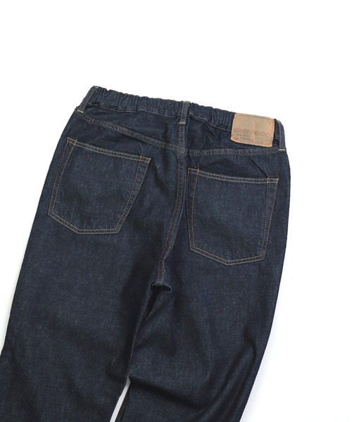 OMNIGOD（オムニゴッド）の「[OMNIGOD womens / オムニゴッド] 10ozデニム 5Pイージーテーパードパンツ（デニムパンツ・レディース・ワンウォッシュ・1/0）」の4枚目の写真