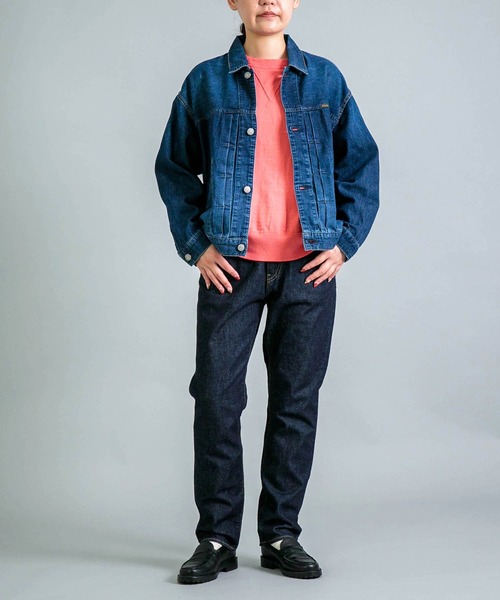 OMNIGOD（オムニゴッド）の「[OMNIGOD womens / オムニゴッド] 10ozデニム 5Pイージーテーパードパンツ（デニムパンツ・レディース・ワンウォッシュ・1/0）」の21枚目の写真