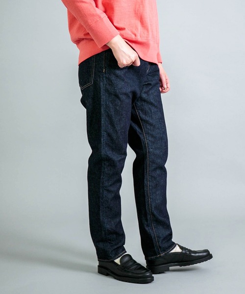 OMNIGOD（オムニゴッド）の「[OMNIGOD womens / オムニゴッド] 10ozデニム 5Pイージーテーパードパンツ（デニムパンツ・レディース・ワンウォッシュ・1/0）」の20枚目の写真
