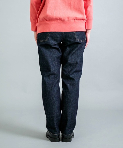 OMNIGOD（オムニゴッド）の「[OMNIGOD womens / オムニゴッド] 10ozデニム 5Pイージーテーパードパンツ（デニムパンツ・レディース・ワンウォッシュ・1/0）」の13枚目の写真