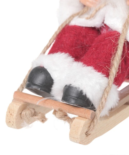 studio CLIP クリスマス サンタの家オブジェ daily CLIP】サンタオーナメントオブジェ（インテリア雑貨）｜studio