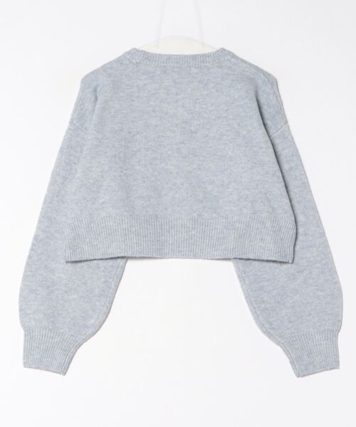 3.3 Field Trip （3.3フィールドトリップ）の「3.3 Field Trip／ジャガードロゴニット（ニット/セーター・レディース・グレー/ブルー・FREE）」の9枚目の写真