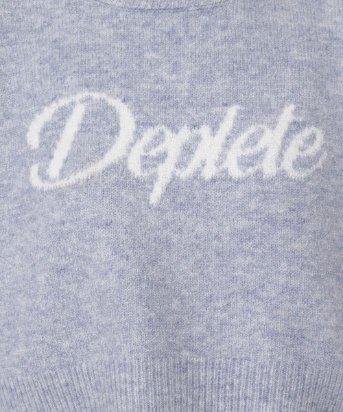 3.3 Field Trip （3.3フィールドトリップ）の「3.3 Field Trip／ジャガードロゴニット（ニット/セーター・レディース・グレー/ブルー・FREE）」の8枚目の写真