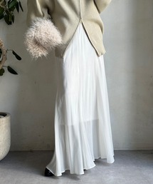 DouDou | キュプラ混フレアスカート(スカート)