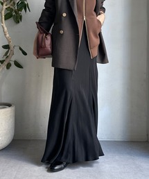 DouDou | キュプラ混フレアスカート(スカート)