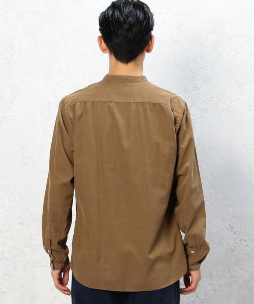green label relaxing（グリーンレーベルリラクシング）の「□G/D CORDUROY BAND/C シャツ◆（Tシャツ/カットソー・メンズ・ブラウン/ネイビー/ホワイト・SMALL/MEDIUM/LARGE/X-LARGE）」の10枚目の写真