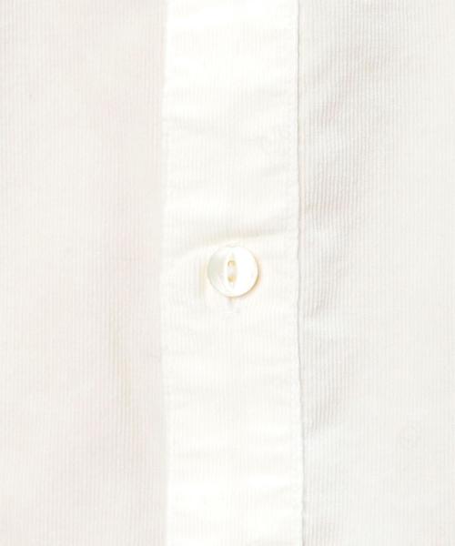 green label relaxing（グリーンレーベルリラクシング）の「□G/D CORDUROY BAND/C シャツ◆（Tシャツ/カットソー・メンズ・ブラウン/ネイビー/ホワイト・SMALL/MEDIUM/LARGE/X-LARGE）」の7枚目の写真