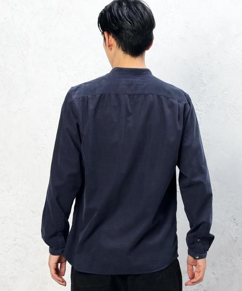 green label relaxing（グリーンレーベルリラクシング）の「□G/D CORDUROY BAND/C シャツ◆（Tシャツ/カットソー・メンズ・ブラウン/ネイビー/ホワイト・SMALL/MEDIUM/LARGE/X-LARGE）」の8枚目の写真
