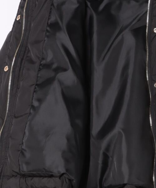 3.3 Field Trip （3.3フィールドトリップ）の「3.3 Field Trip／裾リボンナカワタジャケット（ダウンジャケット/コート・レディース・ブラック/オフホワイト・FREE）」の3枚目の写真