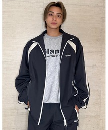 Glanss（グランス）の「double line stand blouson（ブルゾン）」