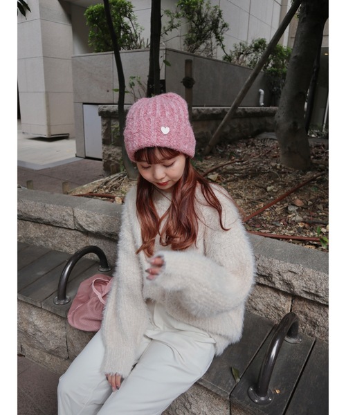 JUMELLE(ジュメロ)の「fuzzy knit(ニット/セーター・レディース・アイボリー/グレイッシュベージュ・MEDIUM)」の14枚目の写真