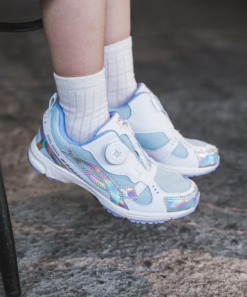 DIAL DRIVE（ダイヤルドライブ）の「【DIAL DRIVE】ダイヤルドライブ SHELL（スニーカー・キッズ・ホワイト/ブラック/ピンク/パープル・21cm/22cm/20cm/19cm/22.5cm/21.5cm/23cm/18cm）」の19枚目の写真