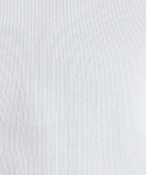 green label relaxing（グリーンレーベルリラクシング）の「ベーシック フライス Vネック プルオーバー カットソー（Tシャツ/カットソー・レディース・オフホワイト/ブラック・FREE）」の14枚目の写真