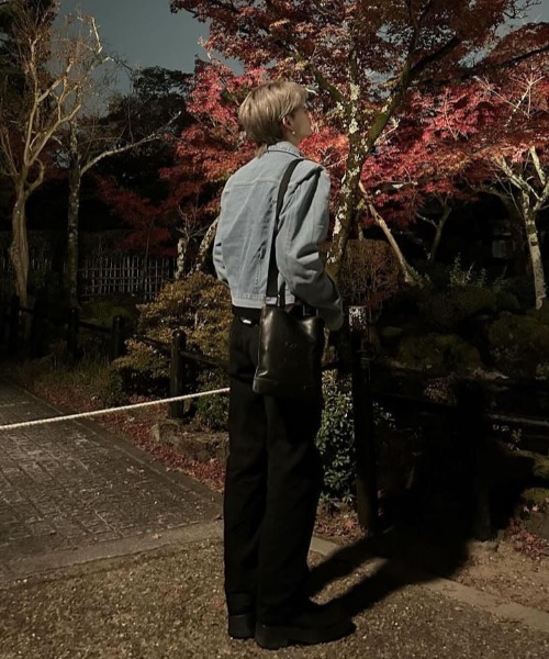 Otte(オッテ)の「クロップドデニムジャケット(デニムジャケット・メンズ・ブルー・LARGE/MEDIUM)」の15枚目の写真