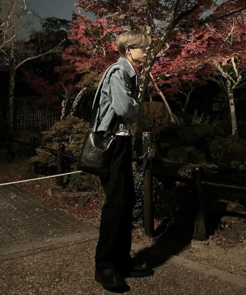 Otte(オッテ)の「クロップドデニムジャケット(デニムジャケット・メンズ・ブルー・LARGE/MEDIUM)」の14枚目の写真