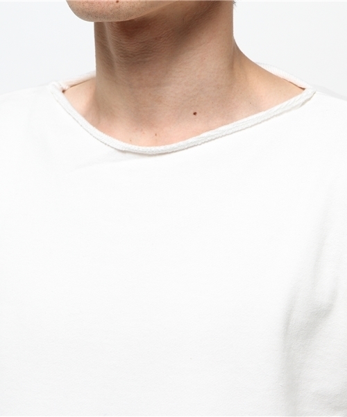 WHO'S WHO gallery（フーズフーギャラリー）の「POP裏毛ボートネックスウェット（スウェット・メンズ・ホワイト/グレー/ネイビー・MEDIUM/LARGE）」の6枚目の写真