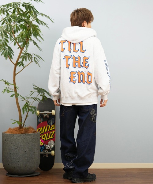 SANTA CRUZ（サンタクルーズ）の「【ムラサキスポーツ限定】SANTACRUZ/サンタクルーズ ロンパン デニム セミワイド 刺繍 502251502（その他パンツ・メンズ・ブラック系その他/ブラック・M/L）」の4枚目の写真