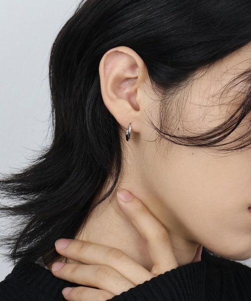 セール】ブラス ユニークデザイン ミニフープピアス（ピアス（両耳用