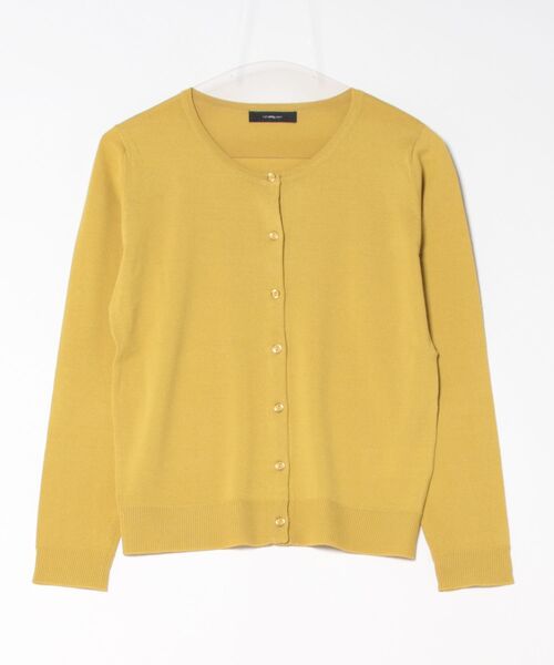 INTERPLANET（インタープラネット）の「【接触冷感・ＵＶ】クルーカーディガン（カーディガン/ボレロ・レディース・ブラック/イエロー/ブルー/グレー/オフホワイト・FREE）」の20枚目の写真