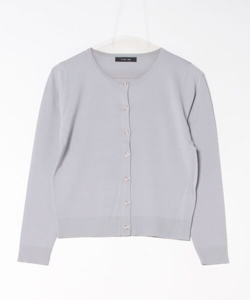 INTERPLANET（インタープラネット）の「【接触冷感・ＵＶ】クルーカーディガン（カーディガン/ボレロ・レディース・ブラック/イエロー/ブルー/グレー/オフホワイト・FREE）」の22枚目の写真