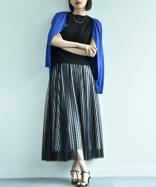 INTERPLANET（インタープラネット）の「【接触冷感・ＵＶ】クルーカーディガン（カーディガン/ボレロ・レディース・ブラック/イエロー/ブルー/グレー/オフホワイト・FREE）」の9枚目の写真