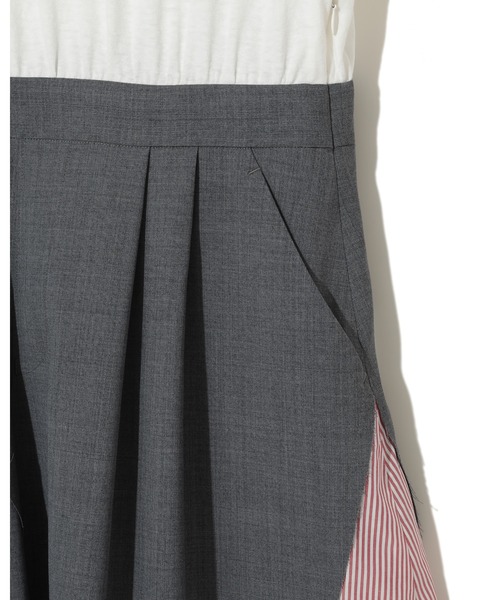 UNDERCOVER（アンダーカバー）の「UP1E1701-3（ワンピース・レディース・ホワイト・1）」の5枚目の写真