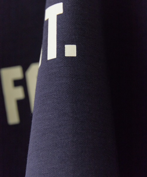 BLANK (ブランク)の「Layered Logo Sweat / 重ね着風ロゴスウェット 夏物 夏服(スウェット・レディース・ネイビー/グレー/ナチュラル・FREE)」の9枚目の写真