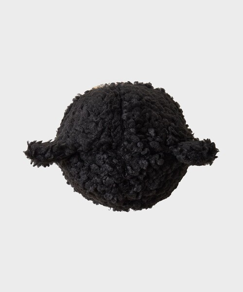 BASICKS(ベイシックス)の「【BASICKS/ベイシックス】Bear Beanie(ニットキャップ/ビーニー・メンズ・ブラック/ブラウン・S)」の6枚目の写真