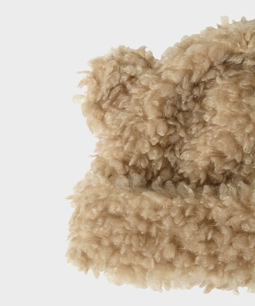 BASICKS(ベイシックス)の「【BASICKS/ベイシックス】Bear Beanie(ニットキャップ/ビーニー・メンズ・ブラック/ブラウン・S)」の10枚目の写真