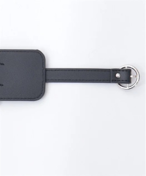 axes femme（アクシーズファム）の「チェーン付き太幅合皮ベルト（ベルト・レディース・ブラック/グレー・FREE）」の8枚目の写真