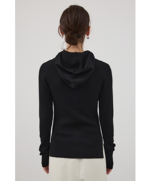 crie conforto（クリーコンフォルト）の「バラクラバニットプルオーバー　冬服 / フードあり（ニット/セーター・レディース・オフホワイト/グレー/ブラック・FREE）」の16枚目の写真