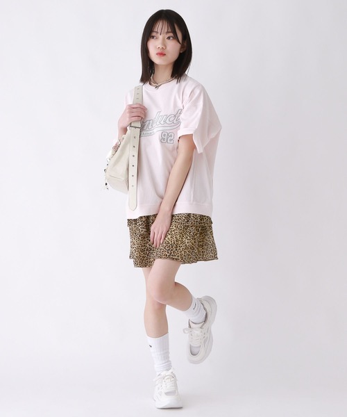 repipi armario(レピピ アルマリオ)の「レオパードティアードスカート(スカート・キッズ・レオパード・SMALL/LARGE/MEDIUM)」の7枚目の写真