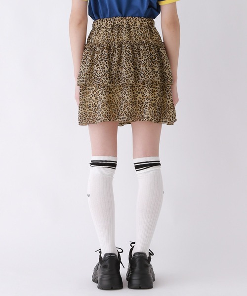 repipi armario(レピピ アルマリオ)の「レオパードティアードスカート(スカート・キッズ・レオパード・SMALL/LARGE/MEDIUM)」の12枚目の写真