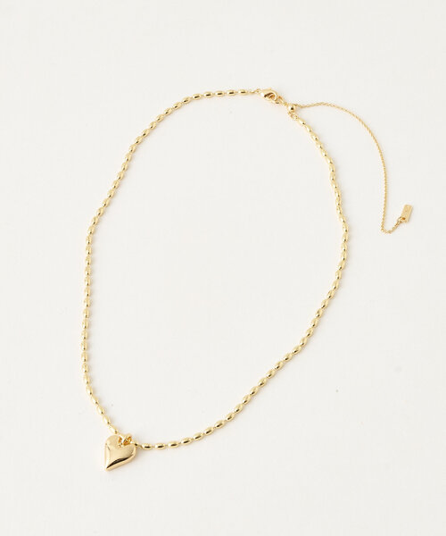 DISCOAT（ディスコート）の「【GOLDY】パール×ハートチャーム2SETネックレス（ネックレス・レディース・ゴールド/シルバー・FREE）」の4枚目の写真