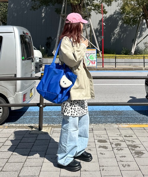 PILIT（ピリット）の「ビッグトートバッグ（トートバッグ・レディース・ブルー・FREE）」の6枚目の写真