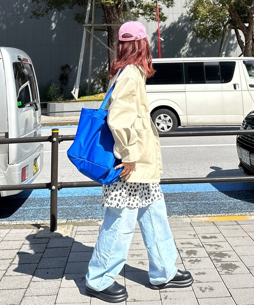 PILIT（ピリット）の「ビッグトートバッグ（トートバッグ・レディース・ブルー・FREE）」の7枚目の写真