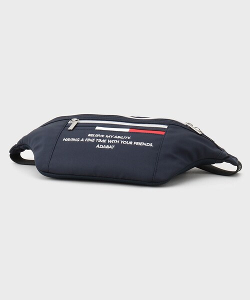 adabat（アダバット）の「◆【新レーベル ADABAT NAVY】トリコロールボディバッグ（ボディバッグ/ウエストポーチ・メンズ・ブラック/ネイビー/ダークグレー・00）」の8枚目の写真
