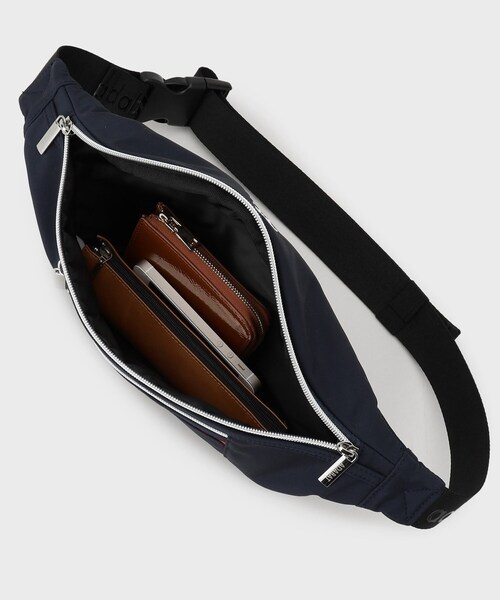 adabat（アダバット）の「◆【新レーベル ADABAT NAVY】トリコロールボディバッグ（ボディバッグ/ウエストポーチ・メンズ・ブラック/ネイビー/ダークグレー・00）」の12枚目の写真